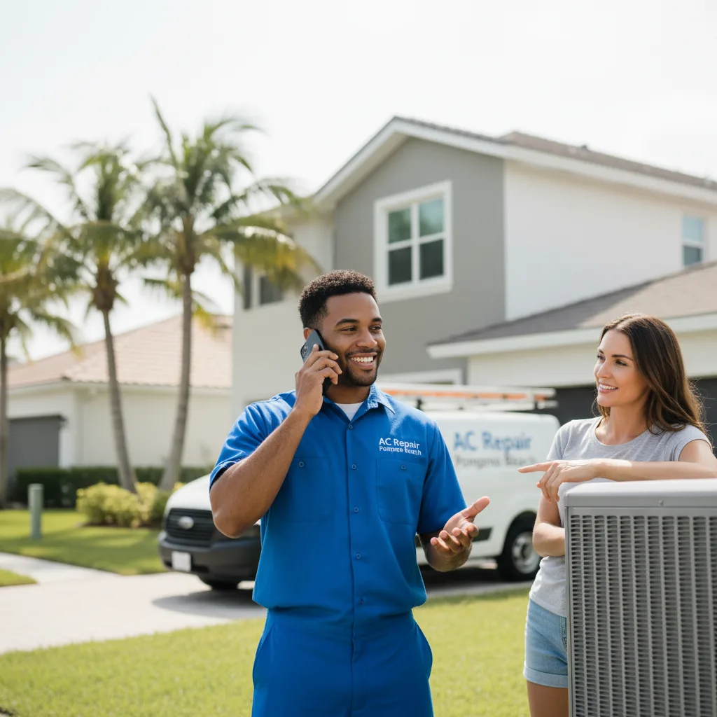 AC Repair Pompano Beach customer support in Castle Shannon